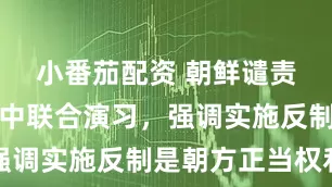 小番茄配资 朝鲜谴责美日韩空中联合演习，强调实施反制是朝方正当权利