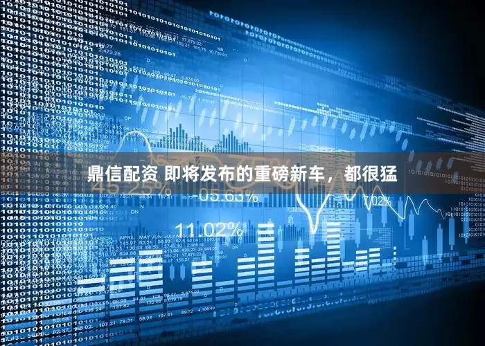 鼎信配资 即将发布的重磅新车，都很猛