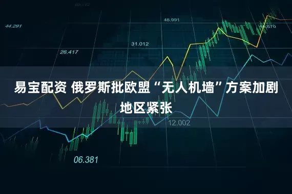 易宝配资 俄罗斯批欧盟“无人机墙”方案加剧地区紧张