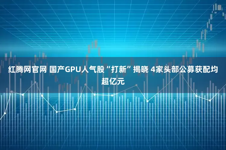 红腾网官网 国产GPU人气股“打新”揭晓 4家头部公募获配均超亿元